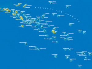 Tuamotu Map